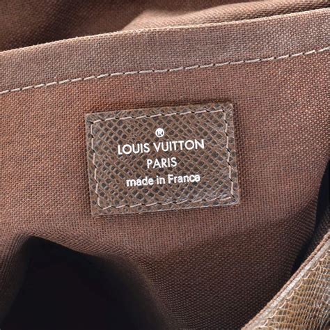 Louis Vuitton Luka Ardoise Handbag Taiga Leather 